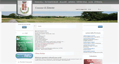 Desktop Screenshot of comune.zimone.bi.it